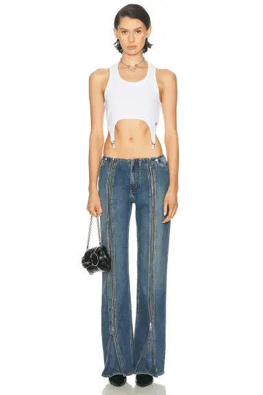 Jean Paul Gaultier Front Zipped Denim Trouser | Thumbnail 5 Jean Paul Gaultier Front Zipped Denim Trouser | Thumbnail 5