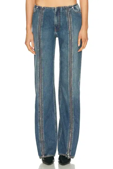 Jean Paul Gaultier Front Zipped Denim Trouser | Thumbnail 1 Jean Paul Gaultier Front Zipped Denim Trouser | Thumbnail 1