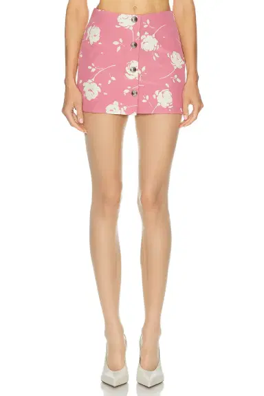 Alessandra Rich Mini Skirt | Thumbnail 1 Alessandra Rich Mini Skirt | Thumbnail 1