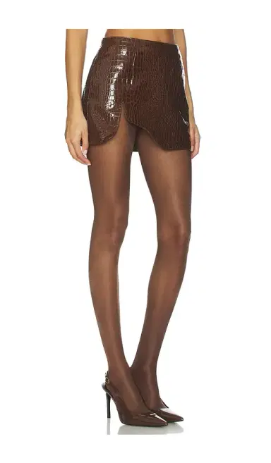 Mother of All Ivy Leather Skirt | Thumbnail 2 Mother of All Ivy Leather Skirt | Thumbnail 2