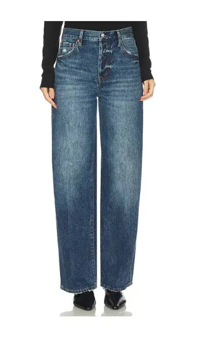 Pistola Tate High Rise Bowed Wide Jeans | Thumbnail 1 Pistola Tate High Rise Bowed Wide Jeans | Thumbnail 1