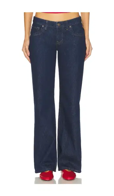 Free People x We The Free Tennessee Low Rise Bf In Rinse | Thumbnail 1 Free People x We The Free Tennessee Low Rise Bf In Rinse | Thumbnail 1