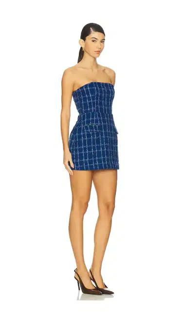 Amanda Uprichard x REVOLVE Strapless Bethany Skort Romper | Thumbnail 2 Amanda Uprichard x REVOLVE Strapless Bethany Skort Romper | Thumbnail 2