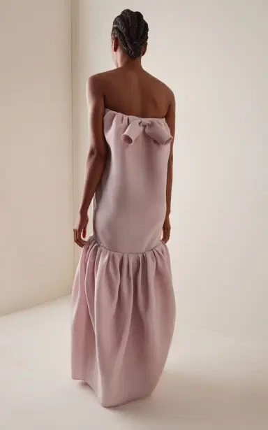 Balenciaga Silk Gazar Balloon Maxi Dress | Thumbnail 5 Balenciaga Silk Gazar Balloon Maxi Dress | Thumbnail 5