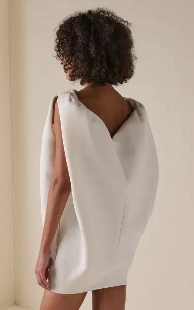 Balenciaga Compact Wool-Blend Mini Dress | Thumbnail 6 Balenciaga Compact Wool-Blend Mini Dress | Thumbnail 6