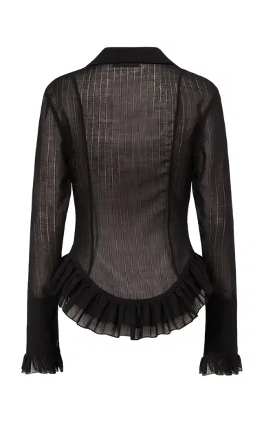 Ludovic de Saint Sernin Duchesse Plunging Neckline Top | Thumbnail 7 Ludovic de Saint Sernin Duchesse Plunging Neckline Top | Thumbnail 7
