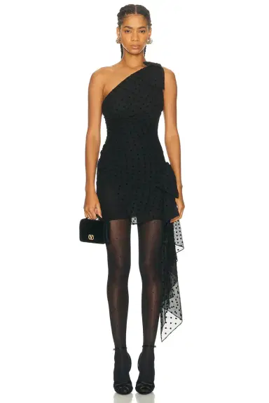 Alessandra Rich Mini Dress | Thumbnail 1 Alessandra Rich Mini Dress | Thumbnail 1