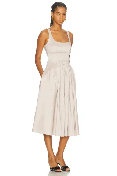 L'Academie Maricel Midi Dress | Thumbnail 4 L'Academie Maricel Midi Dress | Thumbnail 4
