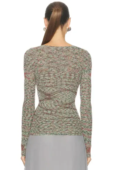 Missoni Deep V Neck Sweater | Thumbnail 3 Missoni Deep V Neck Sweater | Thumbnail 3
