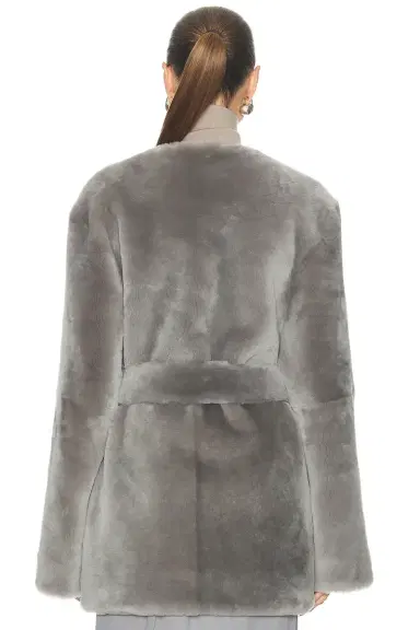 Toteme Plush Shearling Jacket | Thumbnail 3 Toteme Plush Shearling Jacket | Thumbnail 3