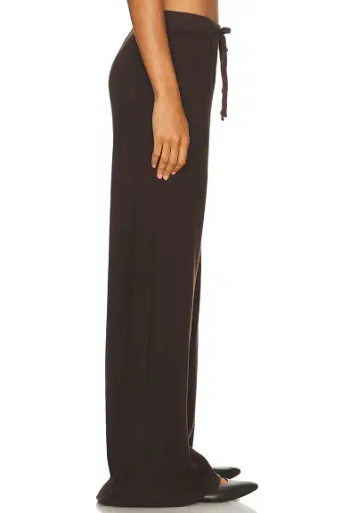 ÉTERNE Drawstring Lightweight French Terry Wide Leg Sweatpant | Thumbnail 2 ÉTERNE Drawstring Lightweight French Terry Wide Leg Sweatpant | Thumbnail 2