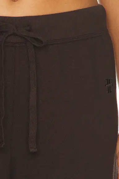 ÉTERNE Drawstring Lightweight French Terry Wide Leg Sweatpant | Thumbnail 6 ÉTERNE Drawstring Lightweight French Terry Wide Leg Sweatpant | Thumbnail 6