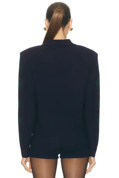retrofete Nicolina Embellished Polo Top | Thumbnail 3 retrofete Nicolina Embellished Polo Top | Thumbnail 3