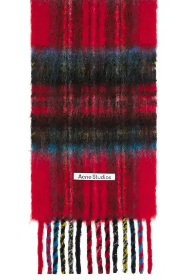 Acne Studios Vikky Check Scarf | Thumbnail 3 Acne Studios Vikky Check Scarf | Thumbnail 3