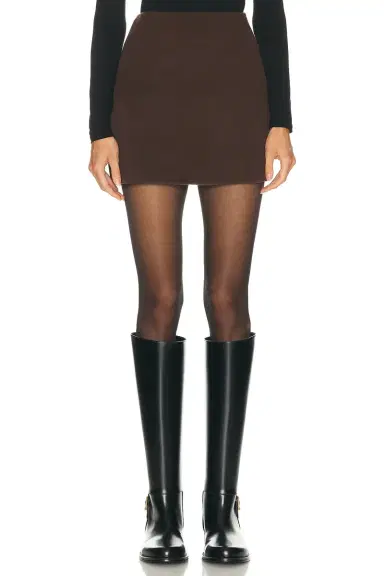 L'Academie Milly Wool Mini Skirt | Thumbnail 3 L'Academie Milly Wool Mini Skirt | Thumbnail 3