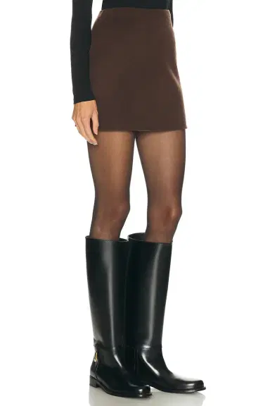 L'Academie Milly Wool Mini Skirt | Thumbnail 4 L'Academie Milly Wool Mini Skirt | Thumbnail 4