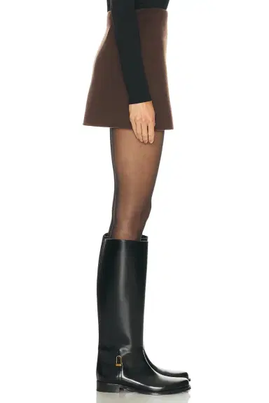 L'Academie Milly Wool Mini Skirt | Thumbnail 5 L'Academie Milly Wool Mini Skirt | Thumbnail 5