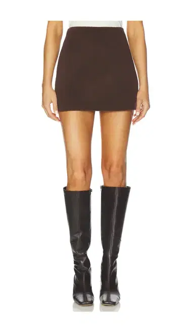 L'Academie Milly Wool Mini Skirt | Thumbnail 1 L'Academie Milly Wool Mini Skirt | Thumbnail 1