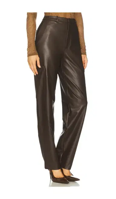 Lapointe Stretch Faux Leather Tapered Pant | Thumbnail 2 Lapointe Stretch Faux Leather Tapered Pant | Thumbnail 2