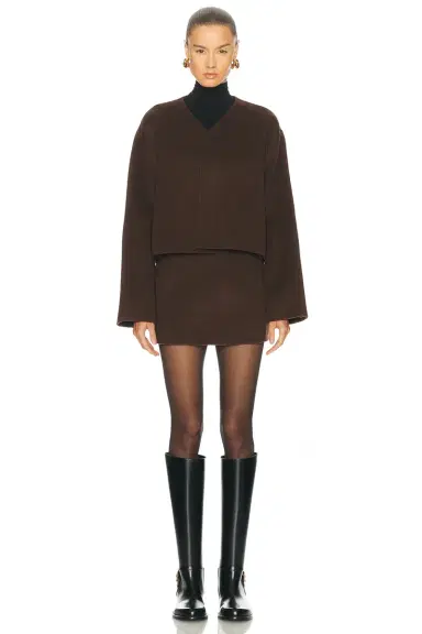 L'Academie Milly Wool Jacket | Thumbnail 4 L'Academie Milly Wool Jacket | Thumbnail 4