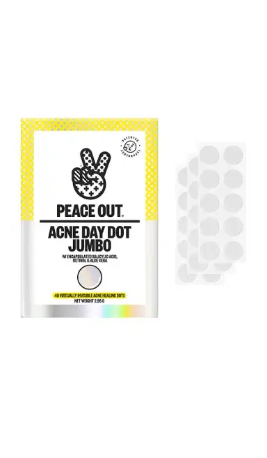 Peace Out Salicylic Acid Acne Day Dots Jumbo 40 Dots | Thumbnail 1 Peace Out Salicylic Acid Acne Day Dots Jumbo 40 Dots | Thumbnail 1