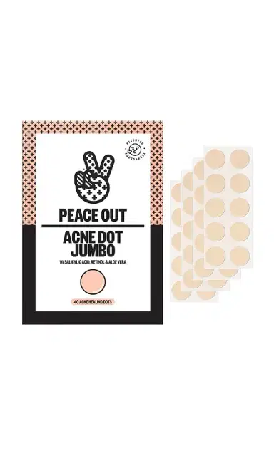 Peace Out Salicylic Acid Acne Healing Dots Jumbo 40 Dots | Thumbnail 1 Peace Out Salicylic Acid Acne Healing Dots Jumbo 40 Dots | Thumbnail 1