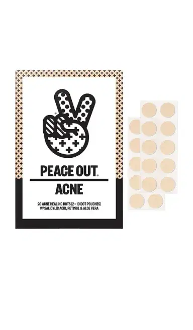Peace Out Salicylic Acid Acne Healing Dots 20 Dots | Thumbnail 1 Peace Out Salicylic Acid Acne Healing Dots 20 Dots | Thumbnail 1