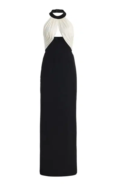 The New Arrivals Ilkyaz Ozel Asena Crepe Gown | Thumbnail 1 The New Arrivals Ilkyaz Ozel Asena Crepe Gown | Thumbnail 1