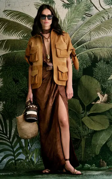 Johanna Ortiz Explorer Leather Shirt Jacket | Thumbnail 2 Johanna Ortiz Explorer Leather Shirt Jacket | Thumbnail 2