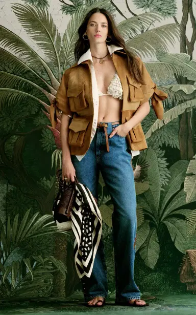 Johanna Ortiz Explorer Leather Shirt Jacket | Thumbnail 3 Johanna Ortiz Explorer Leather Shirt Jacket | Thumbnail 3
