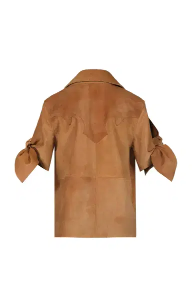 Johanna Ortiz Explorer Leather Shirt Jacket | Thumbnail 5 Johanna Ortiz Explorer Leather Shirt Jacket | Thumbnail 5