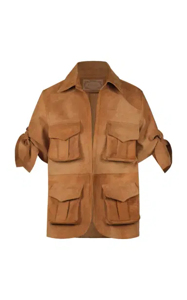 Johanna Ortiz Explorer Leather Shirt Jacket | Thumbnail 6 Johanna Ortiz Explorer Leather Shirt Jacket | Thumbnail 6