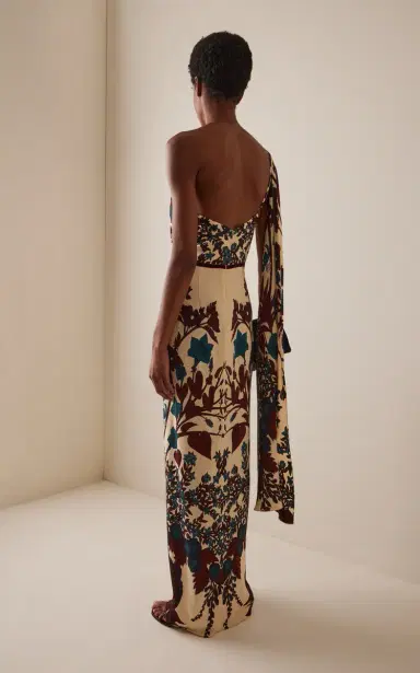 Johanna Ortiz Royal Garden Crepe Maxi Dress | Thumbnail 4 Johanna Ortiz Royal Garden Crepe Maxi Dress | Thumbnail 4