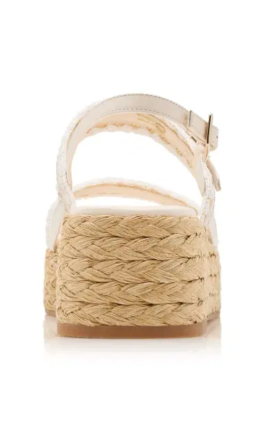 Roger Vivier Summer Crystal Raffia Espadrille Sandals | Thumbnail 5 Roger Vivier Summer Crystal Raffia Espadrille Sandals | Thumbnail 5