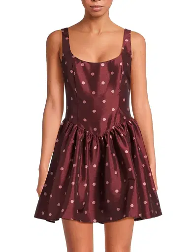 Hutch Women's Soleil Polka Dot Minidress | Thumbnail 3 Hutch Women's Soleil Polka Dot Minidress | Thumbnail 3