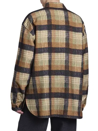 Dries Van Noten Men's Croomson Plaid Shirt Jacket | Thumbnail 5 Dries Van Noten Men's Croomson Plaid Shirt Jacket | Thumbnail 5