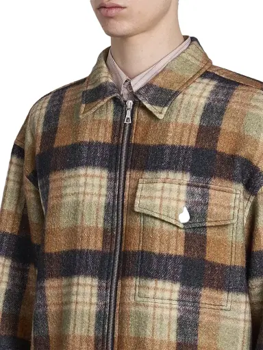 Dries Van Noten Men's Croomson Plaid Shirt Jacket | Thumbnail 6 Dries Van Noten Men's Croomson Plaid Shirt Jacket | Thumbnail 6