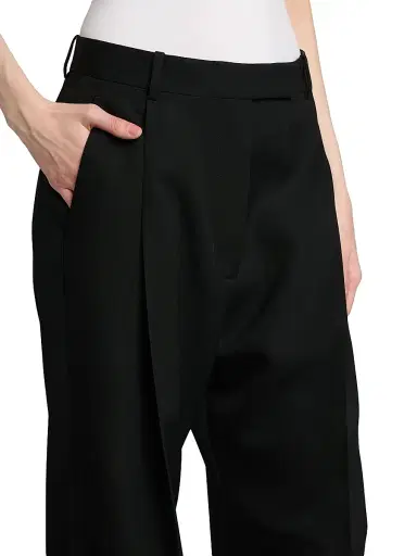 Tom Ford Women's Sequined Wool-Blend Crêpe Straight-Leg Pants - Black - Size 4 | Thumbnail 6 Tom Ford Women's Sequined Wool-Blend Crêpe Straight-Leg Pants - Black - Size 4 | Thumbnail 6