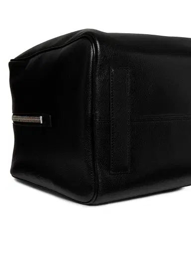 TOM FORD Men's Supple Grain Leather Bowling Bag - Black | Thumbnail 5 TOM FORD Men's Supple Grain Leather Bowling Bag - Black | Thumbnail 5