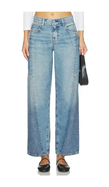 Moussy Vintage Micco Remake Wide Tapered Jeans | Thumbnail 1 Moussy Vintage Micco Remake Wide Tapered Jeans | Thumbnail 1