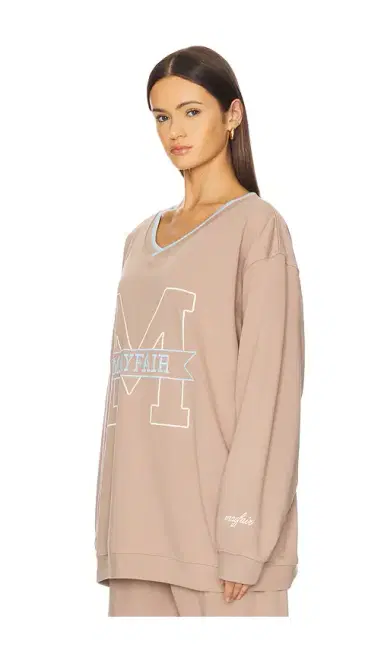 The Mayfair Group Mayfair Angels V Neck Sweatshirt | Thumbnail 2 The Mayfair Group Mayfair Angels V Neck Sweatshirt | Thumbnail 2