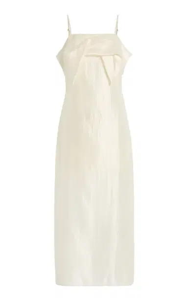 THE GARMENT Porcha Draped Taffeta Midi Dress | Thumbnail 4 THE GARMENT Porcha Draped Taffeta Midi Dress | Thumbnail 4