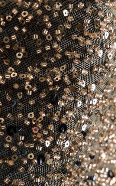 ROTATE Beaded Strapless Midi Dress | Thumbnail 5 ROTATE Beaded Strapless Midi Dress | Thumbnail 5