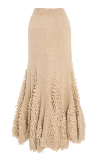 Ulla Johnson Nathalie Textured Alpaca-Blend Skirt | Thumbnail 6 Ulla Johnson Nathalie Textured Alpaca-Blend Skirt | Thumbnail 6