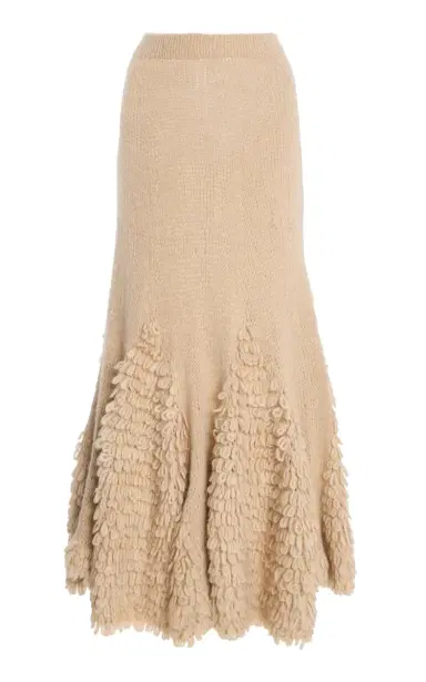 Ulla Johnson Nathalie Textured Alpaca-Blend Skirt | Thumbnail 8 Ulla Johnson Nathalie Textured Alpaca-Blend Skirt | Thumbnail 8
