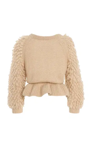 Ulla Johnson Selene Textured Alpaca-Blend Sweater | Thumbnail 6 Ulla Johnson Selene Textured Alpaca-Blend Sweater | Thumbnail 6