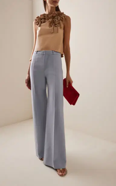 Ulla Johnson Marlowe Floral Leather Top | Thumbnail 3 Ulla Johnson Marlowe Floral Leather Top | Thumbnail 3