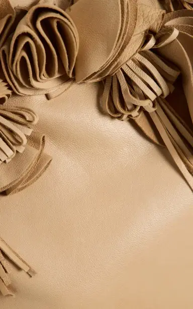 Ulla Johnson Marlowe Floral Leather Top | Thumbnail 7 Ulla Johnson Marlowe Floral Leather Top | Thumbnail 7