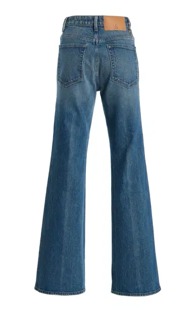Ulla Johnson Lou Rigid High-Rise Flared Jeans | Thumbnail 5 Ulla Johnson Lou Rigid High-Rise Flared Jeans | Thumbnail 5