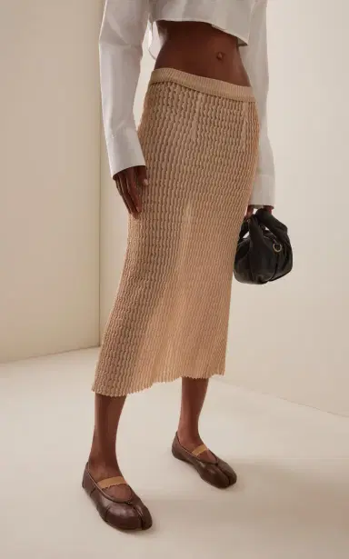 Maison Margiela Knit Midi Skirt | Thumbnail 3 Maison Margiela Knit Midi Skirt | Thumbnail 3